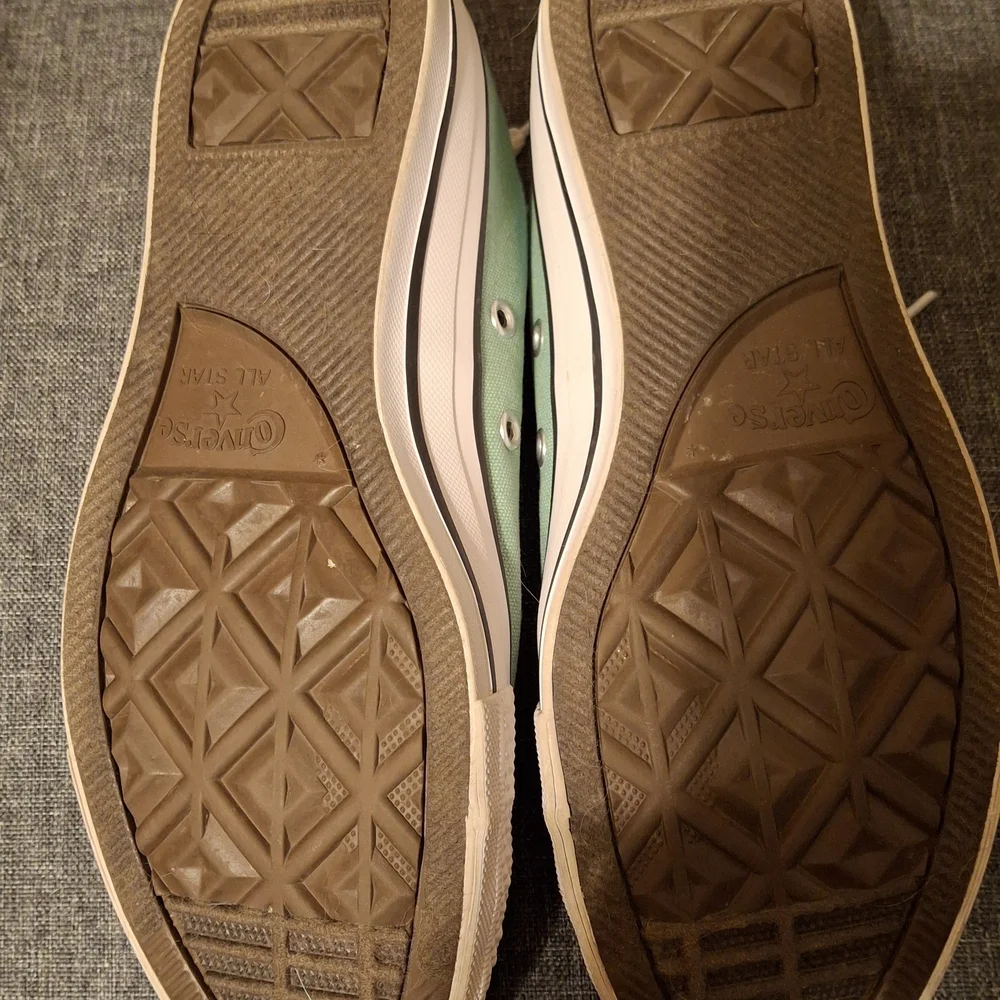 Converse Mint Canvas Athletic Shoes - Picture 2 of 3